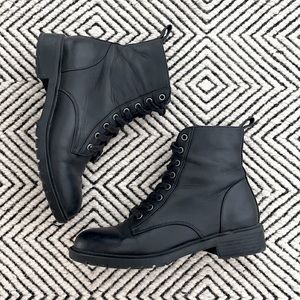 Steve Madden combat boots
